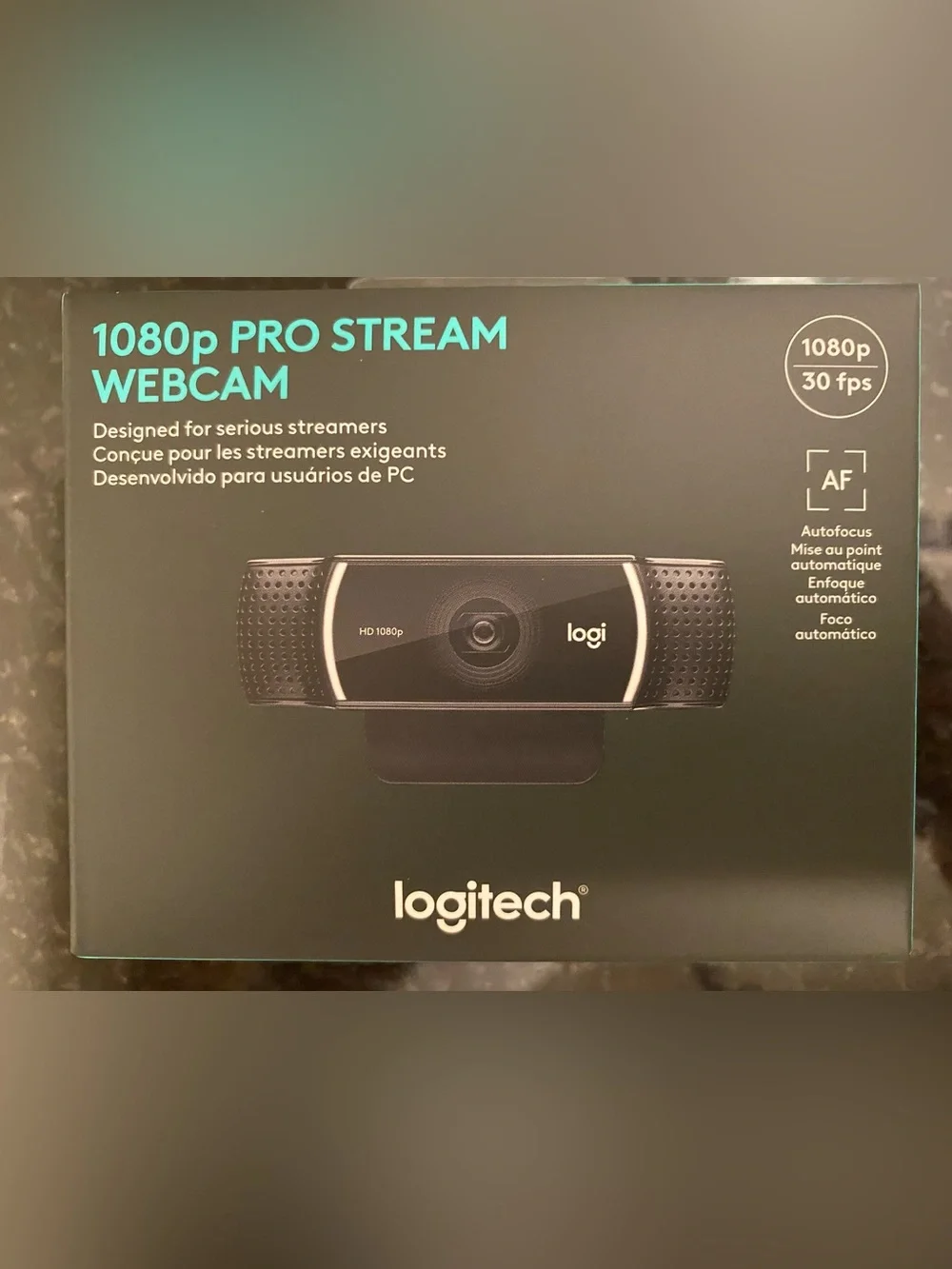 Logitech - “C922 Pro Stream Webcam ” Video Streaming, Recording & Video Calling